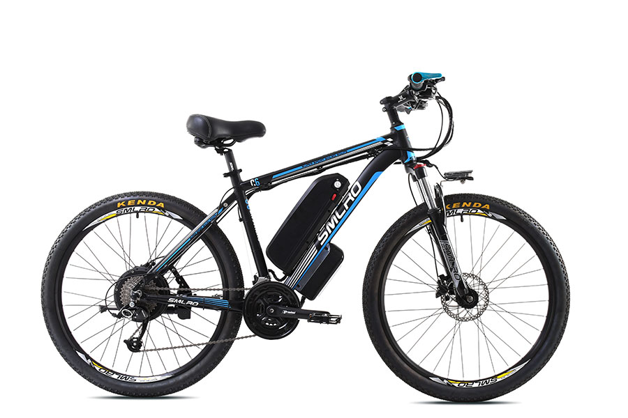 E-bike smlro - c6 black/blue - 26" mtb